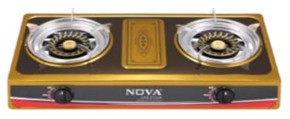 DUBEL BURNER SS NV -814