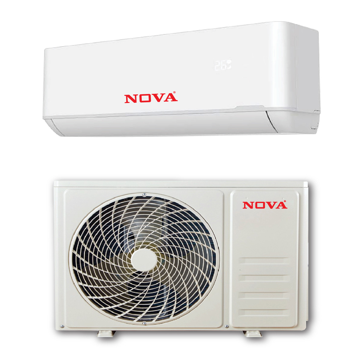 NOVA Duel Inverter AC 1.5 TON  Model : NV – 18KBIV
